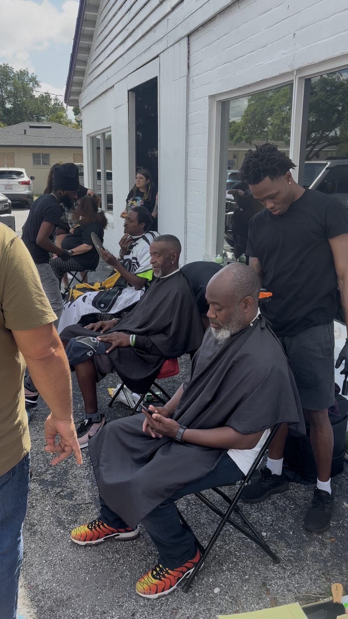 Travis Doodles + Haircuts for the Homeless — still 4