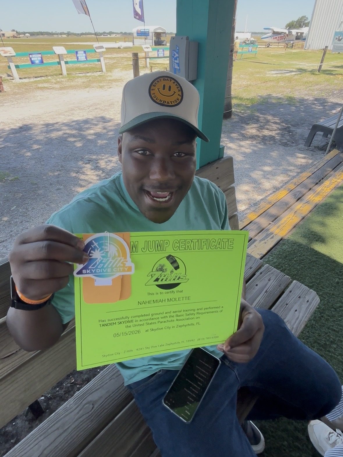 Madi's Movement Skydiving Birthday — still 3